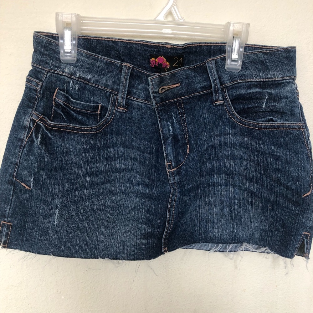 Forever 21 Jean Skirt